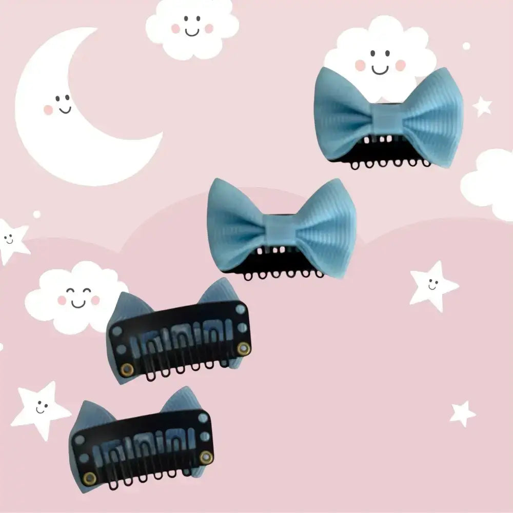 Accessoires cheveux fille -barrette cheveux avec petit nœud papillon