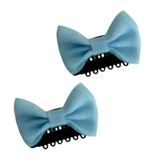 Barrettes à cheveux bleu clair pour enfant, conçues à Paris