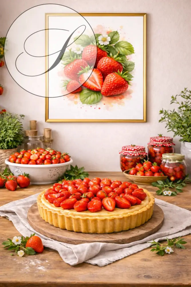 poster cuisine fruits aquarelle décoration cuisine