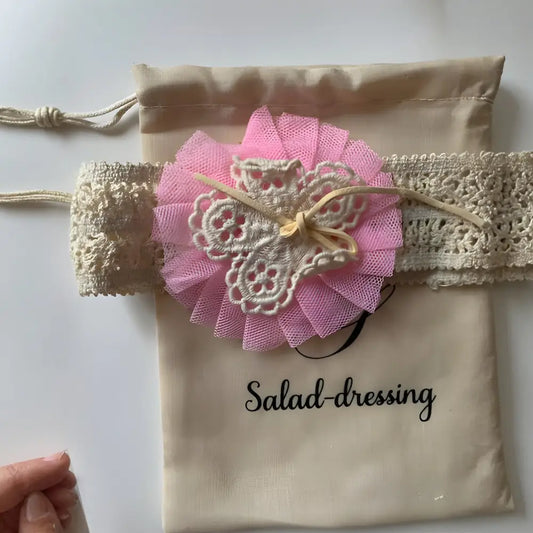 Bandeau bébé fille beige VIOLETTE - Bandeaux bébé