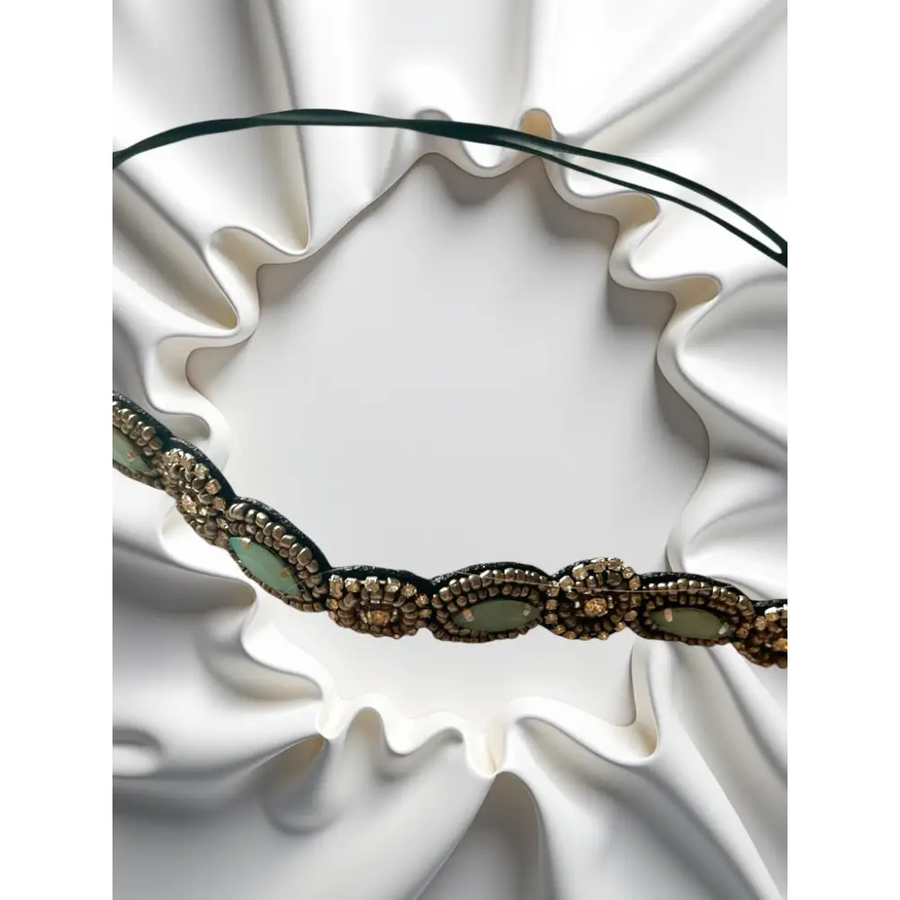 bandeau cheveux chic pierres
