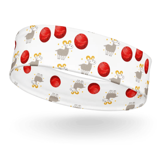 Bandeau cheveux femme et homme – Imprimé signe astrologique Bélier