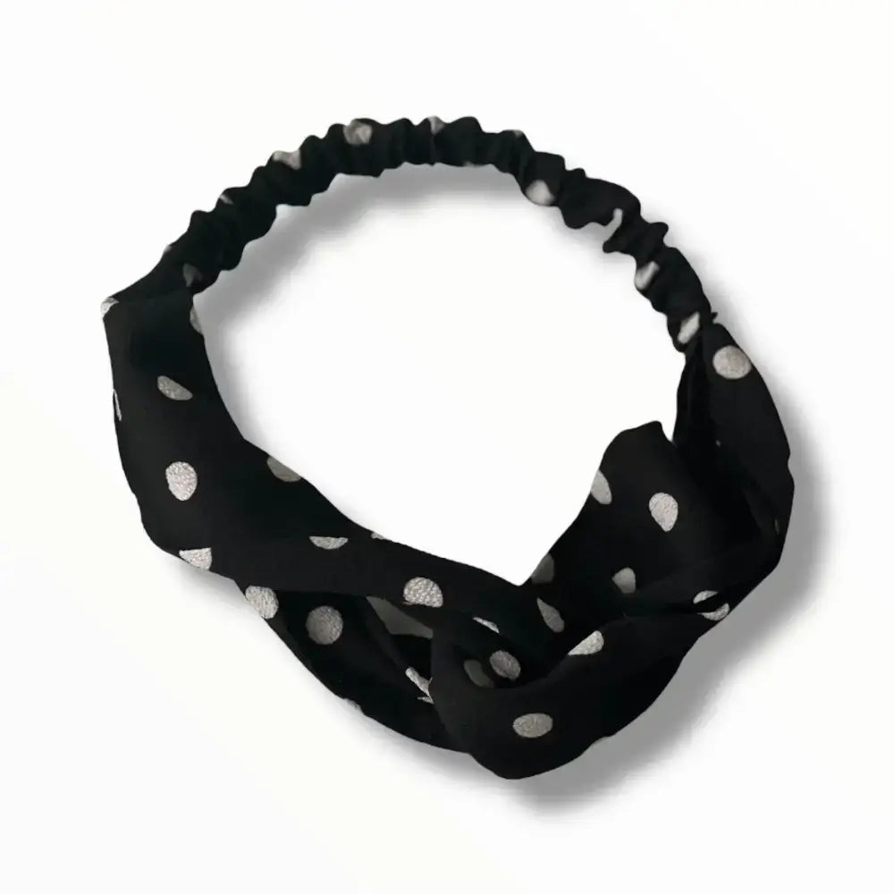 Bandeau cheveux ajustable satin gazé –