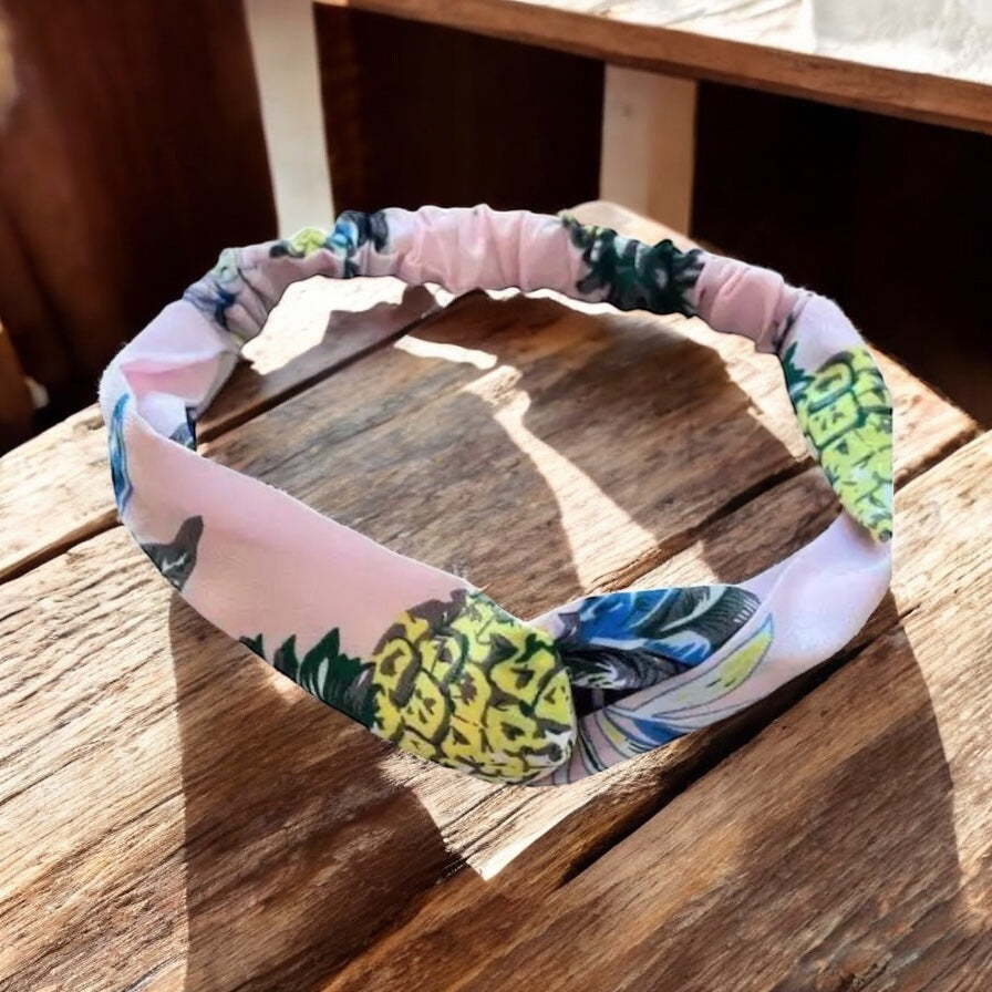 Bandeau Cheveux Satin Gazé - Elastique pour cheveux Élégante - Bandeaux à