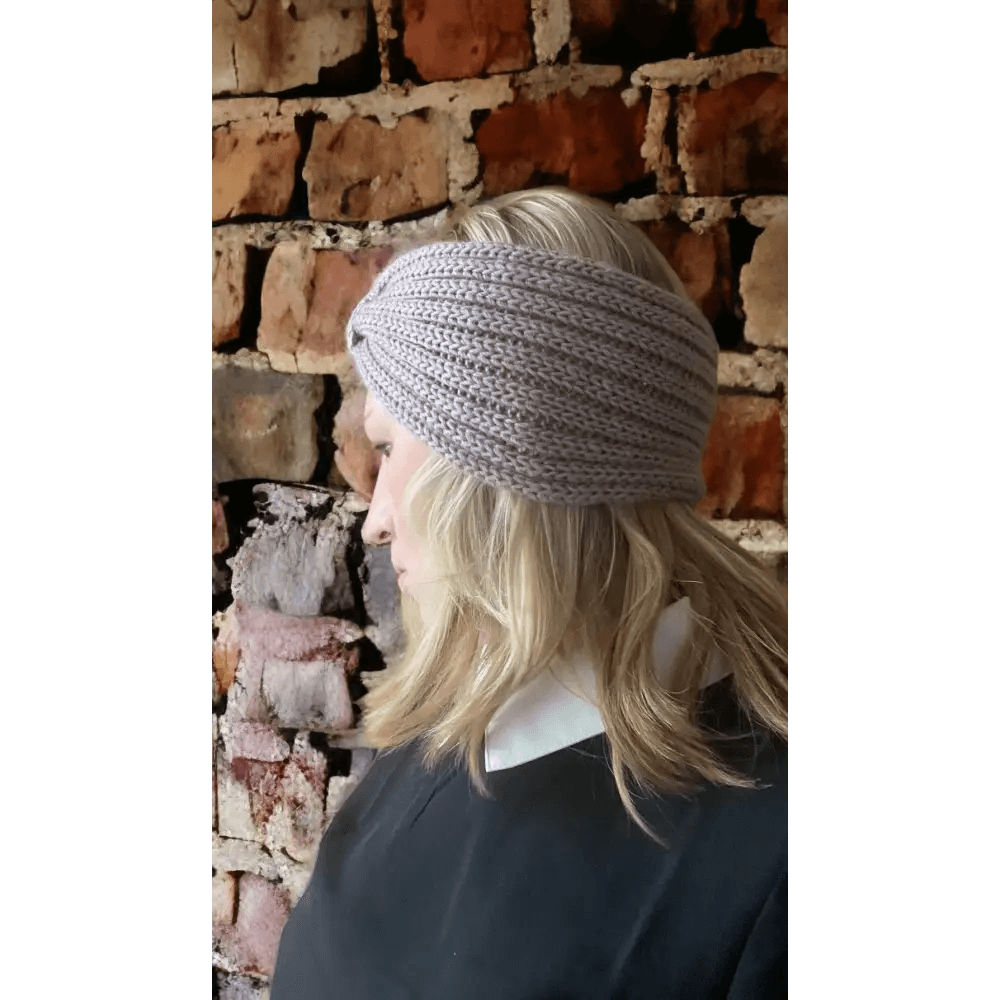 Bandeau cheveux violet