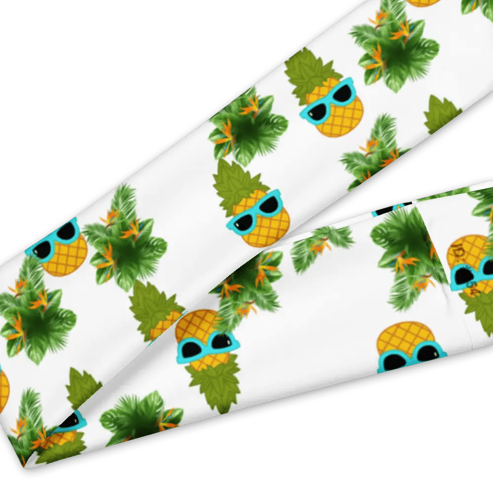 Bandeau Imprimé Design Ananas - Femme & Homme - Bandeaux à cheveux