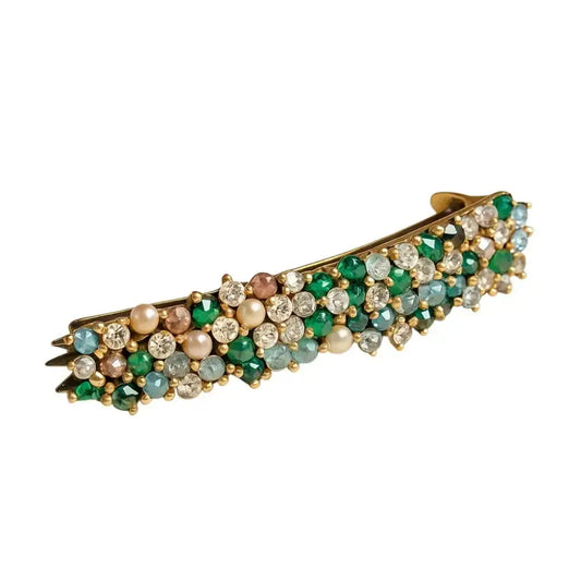 Accessoire coiffure chic pour femme – barrette à cheveux avec perles