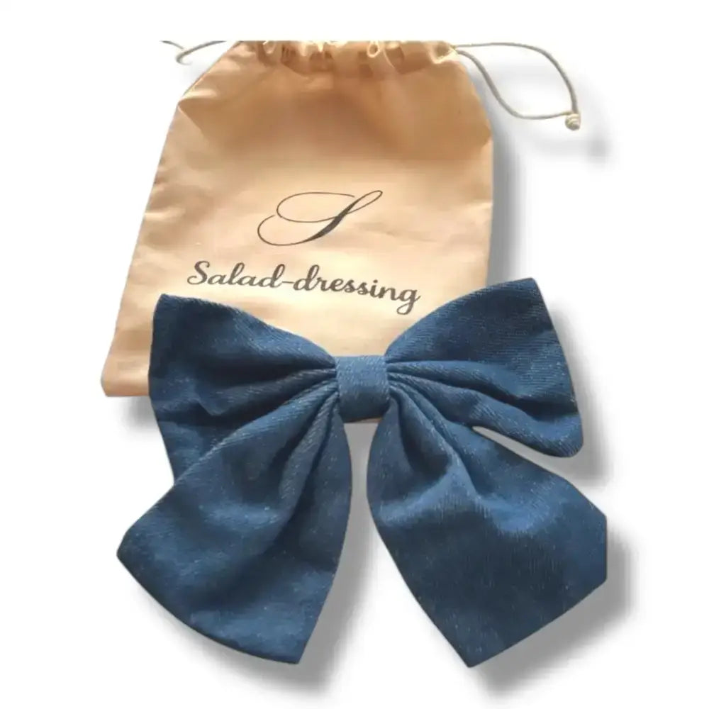 Barrette Cheveux Femme en Denim – Tendance 2025 et Style Décontracté - Barrettes pinces à cheveux