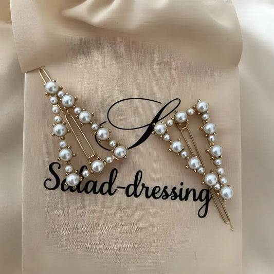 Barrettes avec les perles SONA - et pinces à cheveux