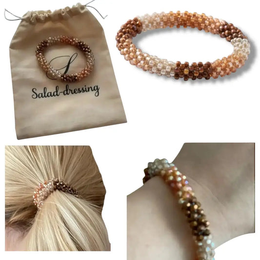 Bracelet Femme Tendance 2025 – Élastique Cheveux & Poignet Multicolore - femme