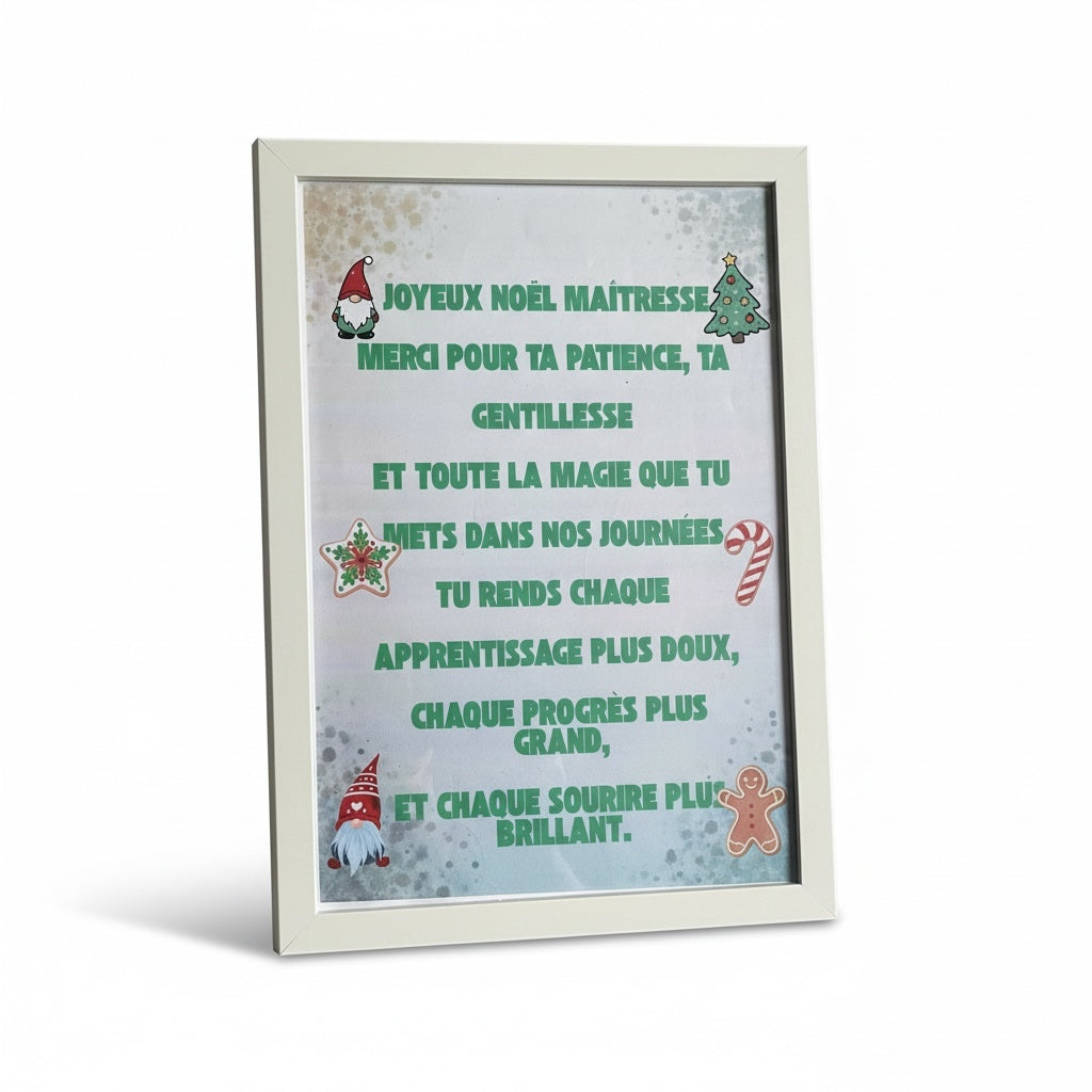 Message tendre pour maîtresse – cadeau personnalisé