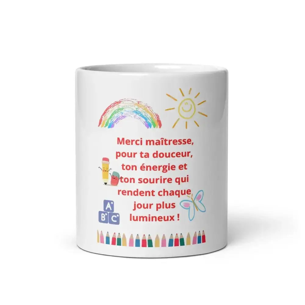 Mug cadeau maitresse-cadeau pour maitresse