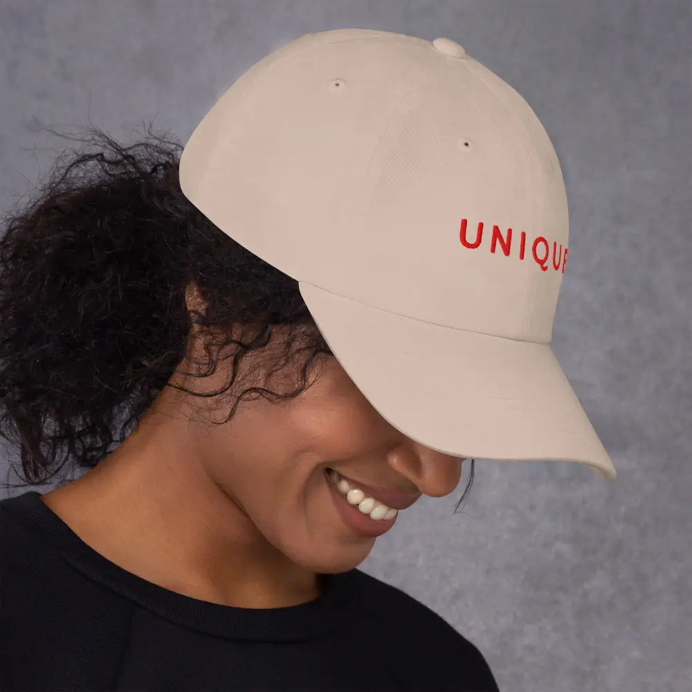 Casquette Brodée ’UNIQUE’ – Un Style Classique et Authentique - casquette