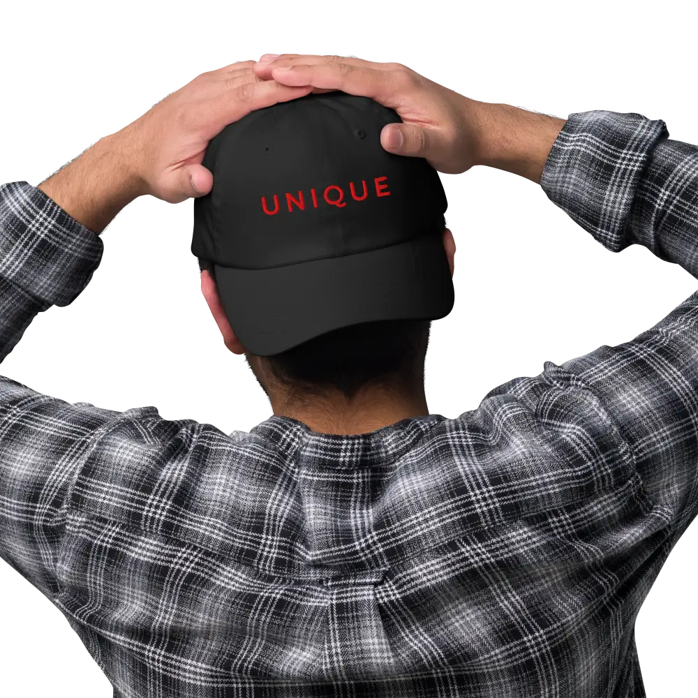 Casquette Brodée ’UNIQUE’ – Un Style Classique et Authentique - casquette