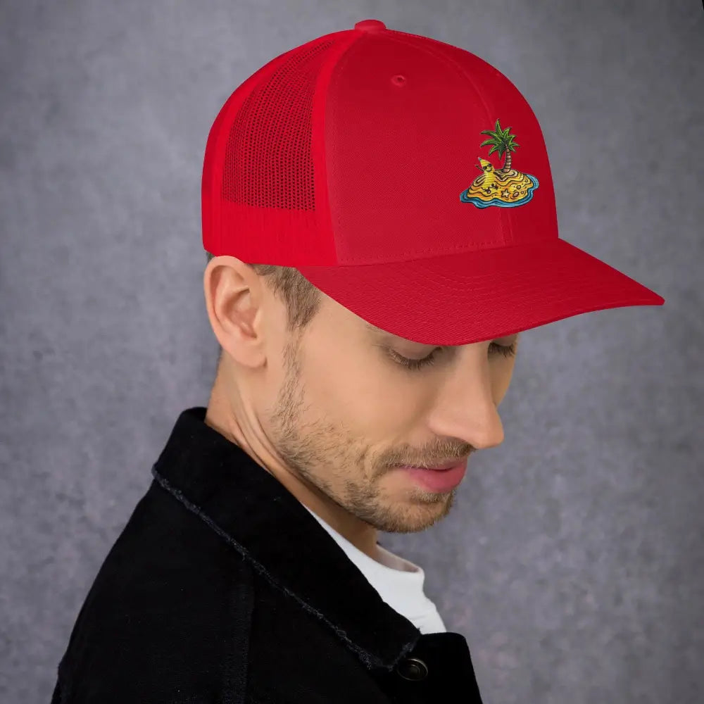 Casquette Trucker Palmier – femme & homme streetwear - casquette