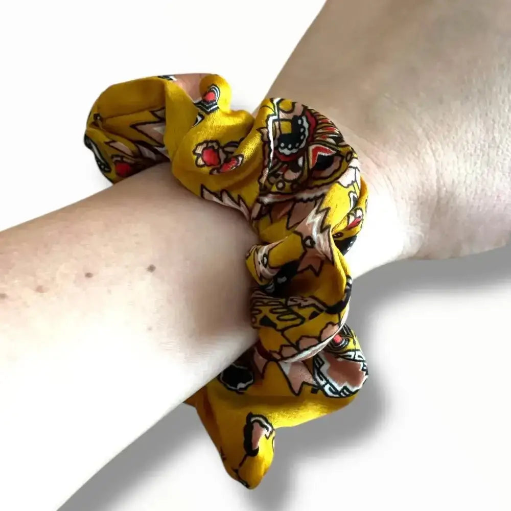 Chouchou cheveux tendance-elastique cheveux satin