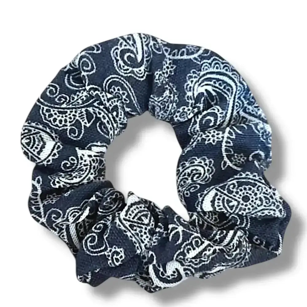 Duo de chouchou cheveux denim – style pratique et confortable