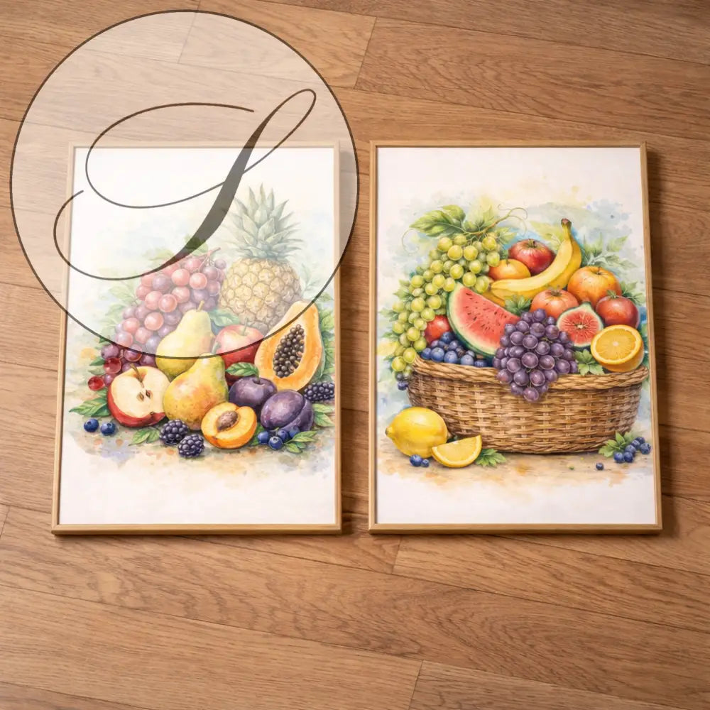 décoration murale moderne fruits atelier salad-dressing paris
