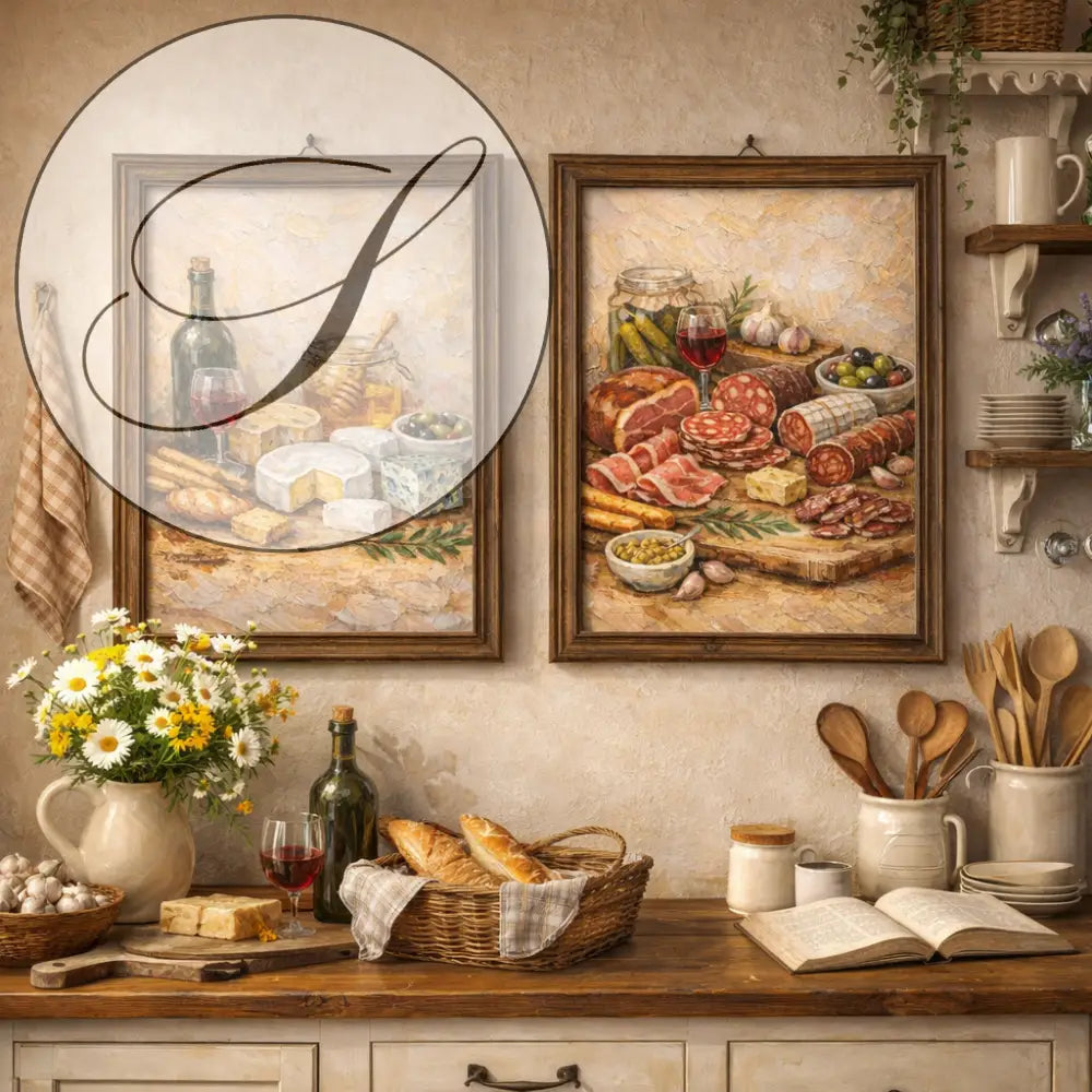 Déco mur cuisine artistique chic pour décoration chaleureuse