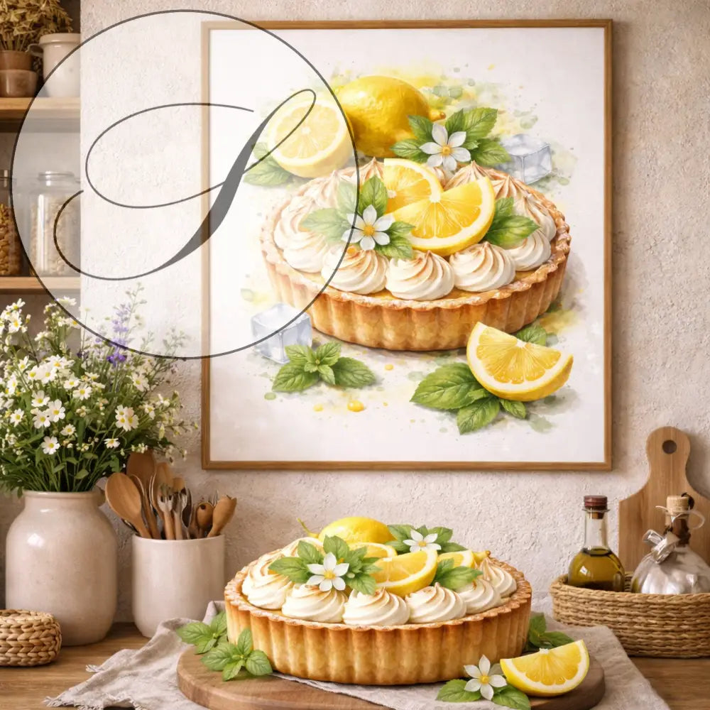 affiche cuisine à imprimer PDF décoration cuisine moderne et gourmande