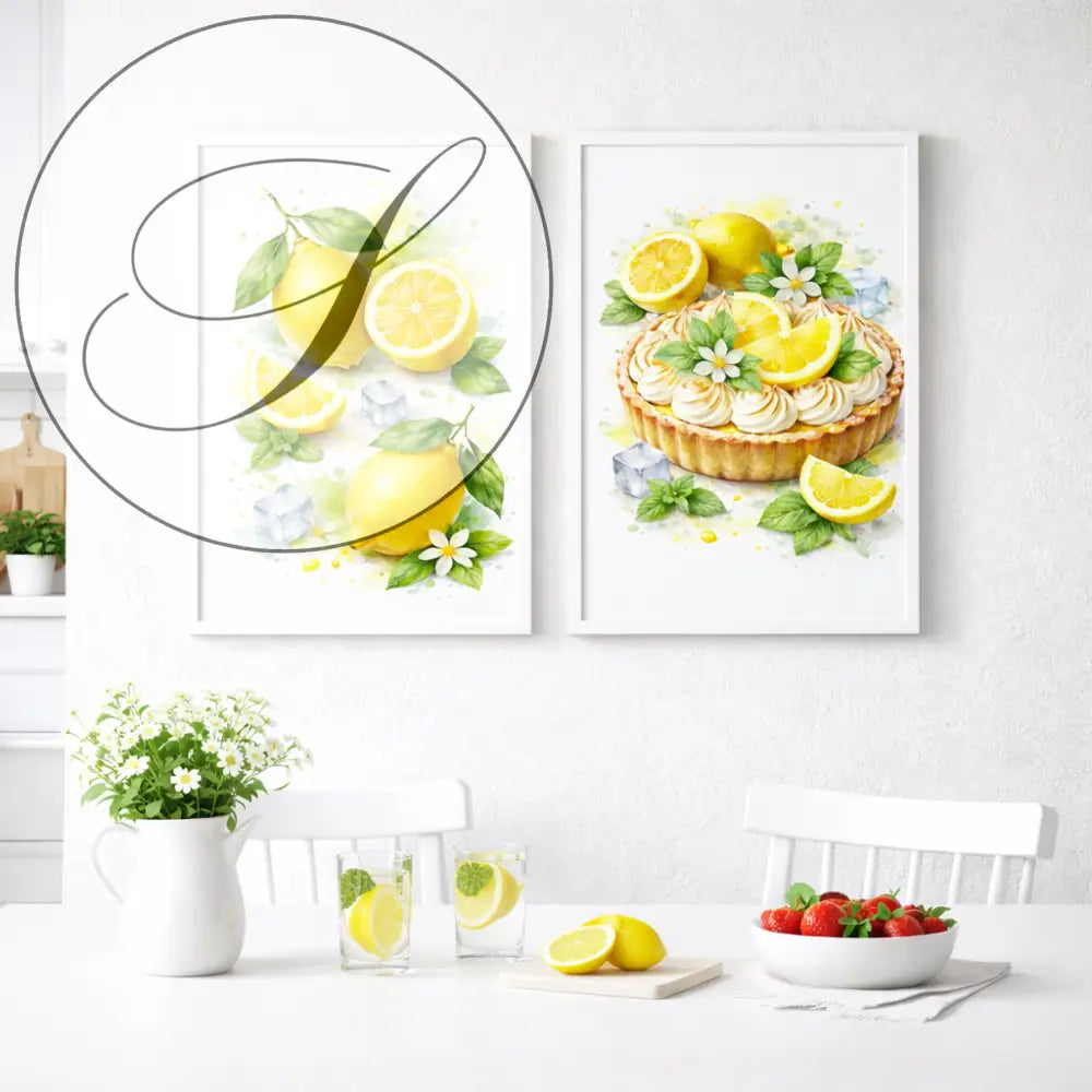 décoration cuisine moderne citron murale atelier salad-dressing paris