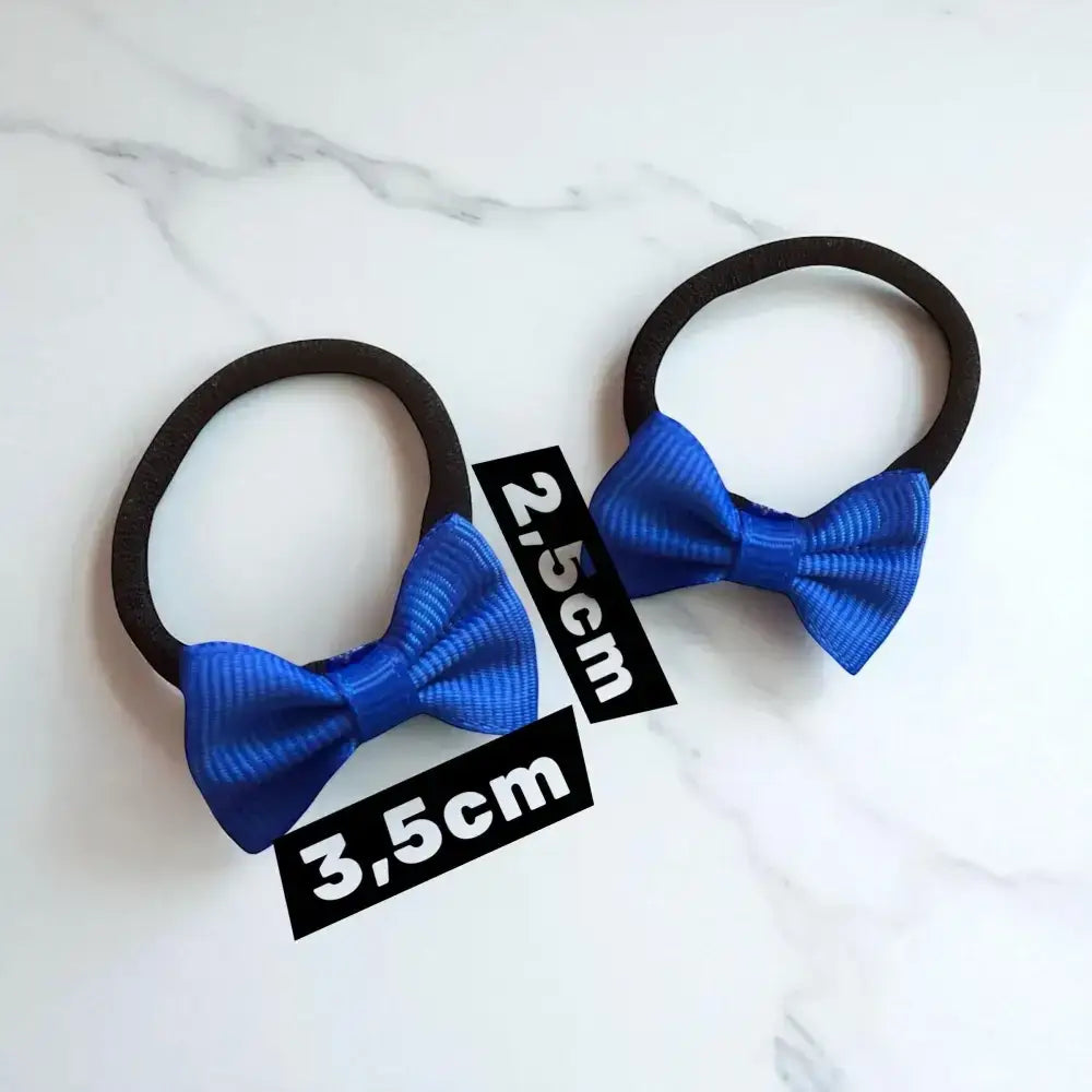Élastiques Cheveux Fille – Nœud Papillon 2,5mm-3,5mm