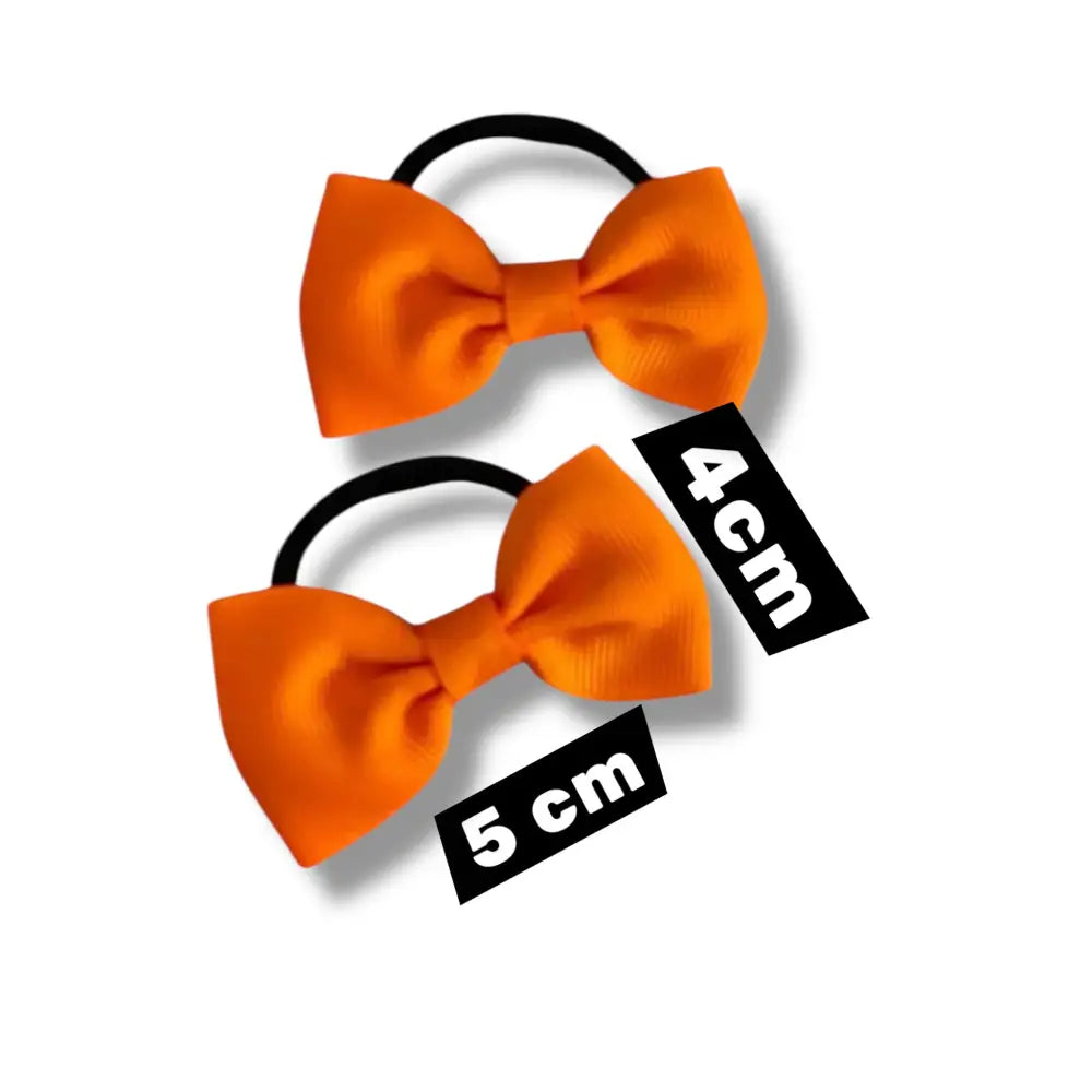 Élastiques Cheveux Fille Orange – Idéal pour Coiffure Enfant - Chouchous enfants