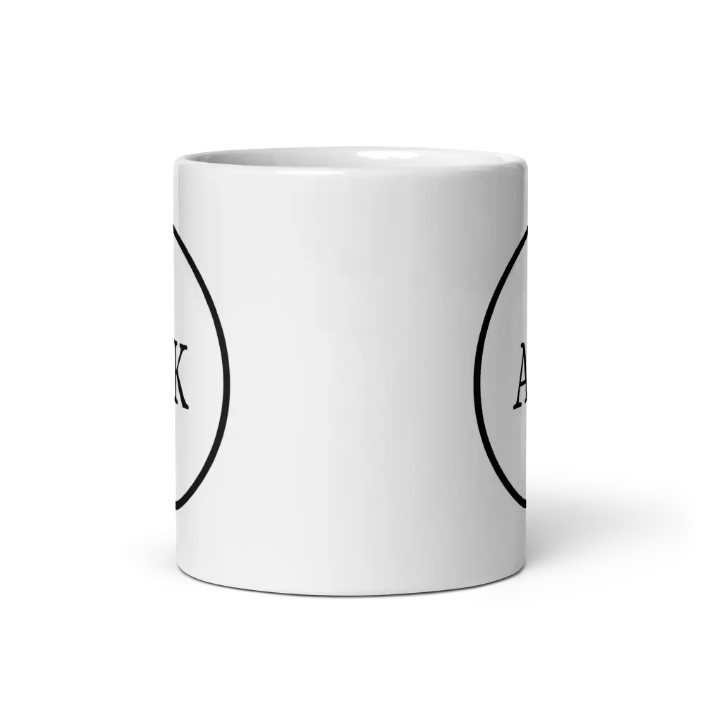 Mug Personnalisé avec Initiales – Idée Cadeau Personnalisée Unique