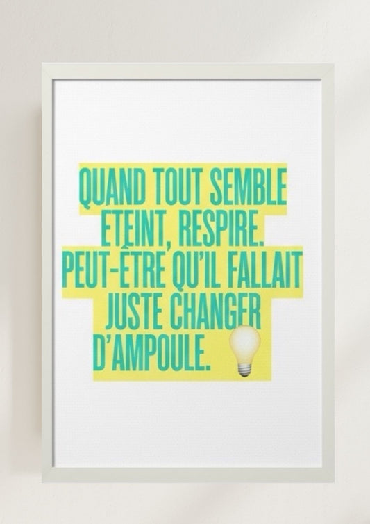 Affiche Motivation Murale – Poster Inspirant Déco Intérieure - Affiches et posters