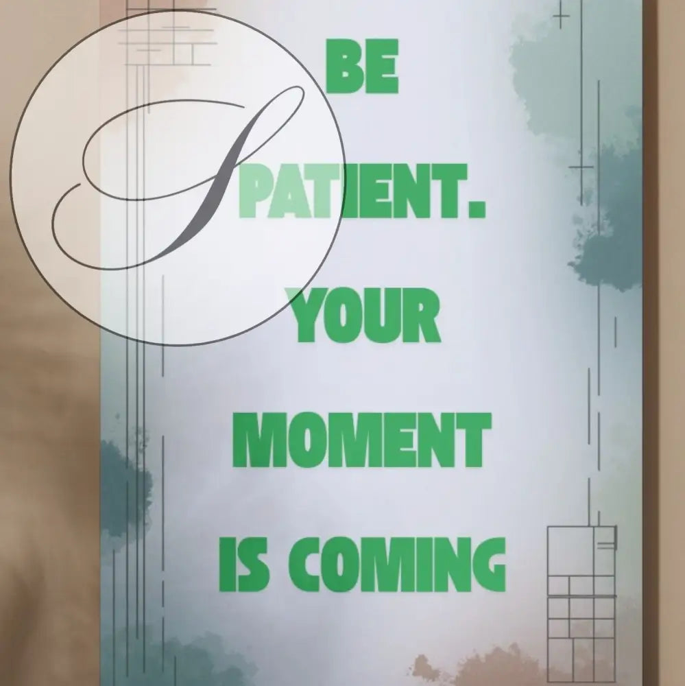 Poster motivation minimaliste à télécharger avec message inspirant