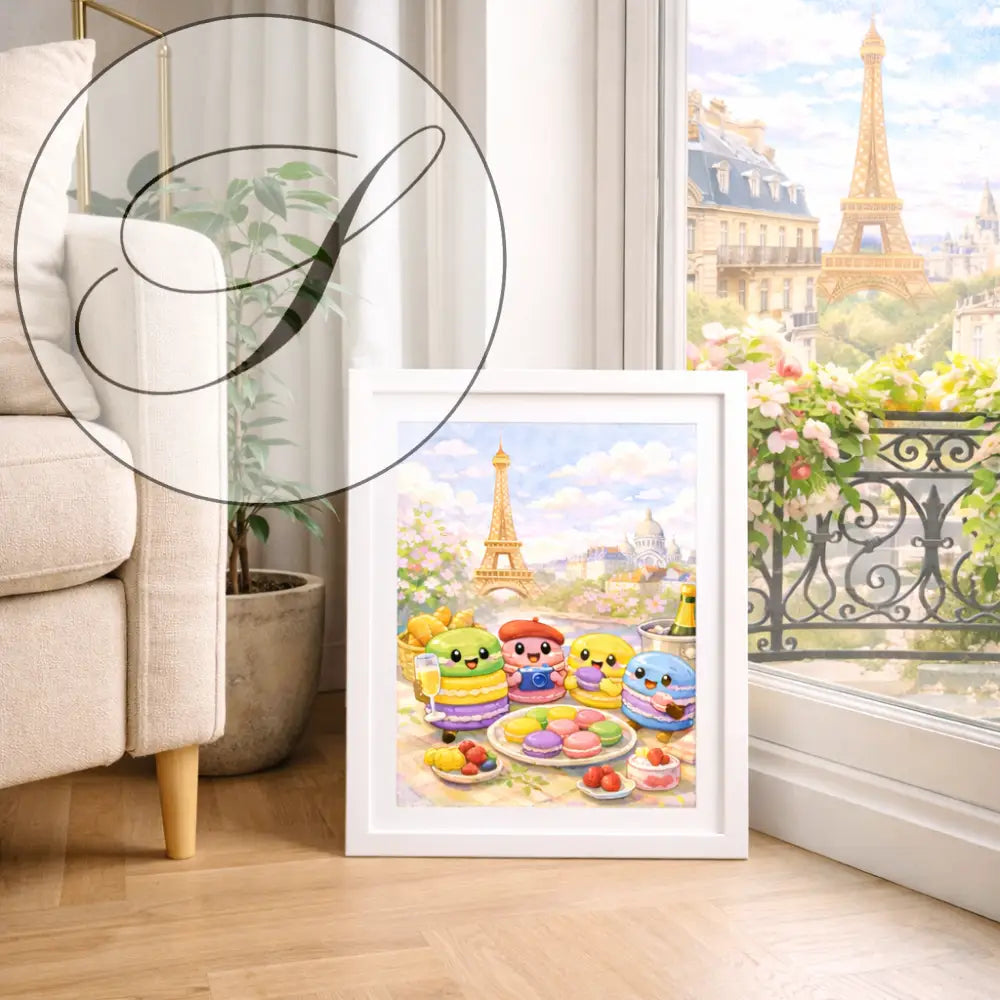Affiche Paris téléchargeable et imprimable à domicile