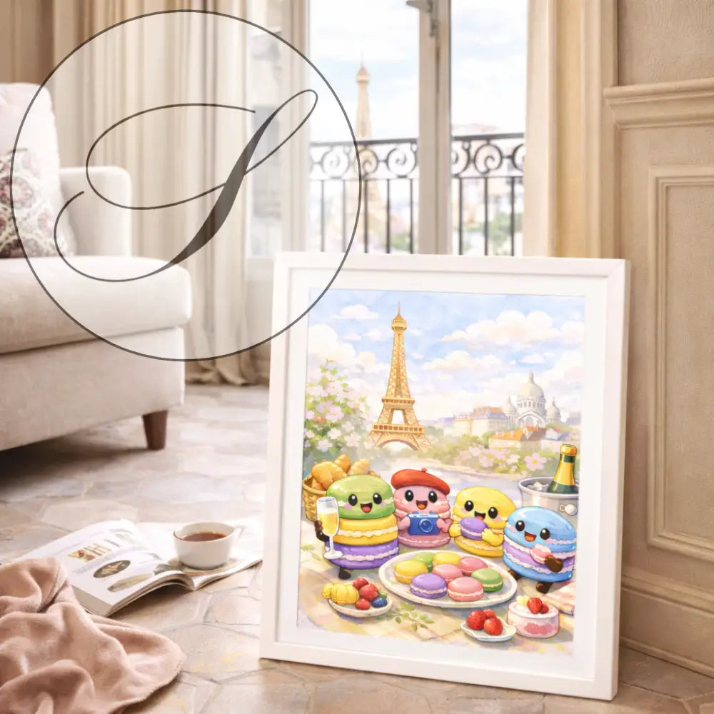 Souvenir de Paris décoratif pour embellir un mur intérieur