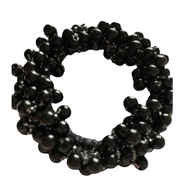 Elastique noir à perles - Mes Accessoires DESSANGE