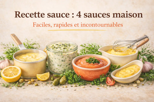 4 Recettes de Sauces Maison Faciles Rapides et Incontournables