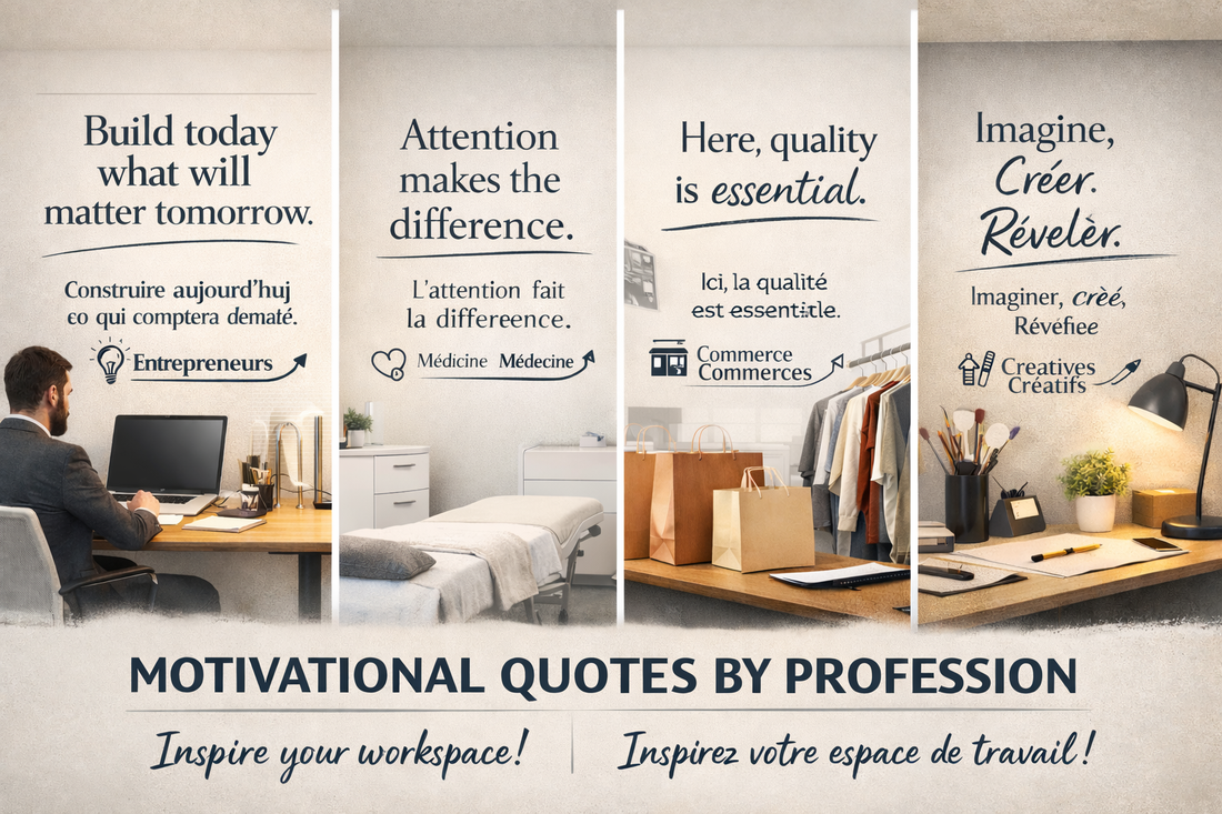 Citations motivation par métier : quelle phrase choisir selon votre secteur ?