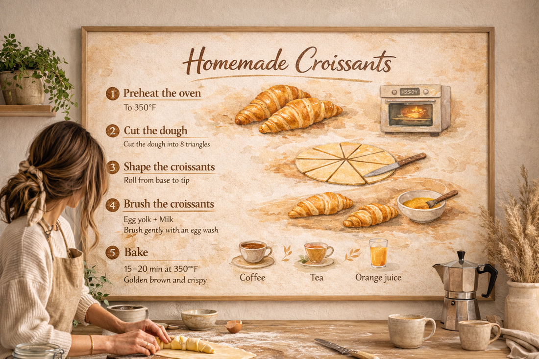 Recette facile croissant 