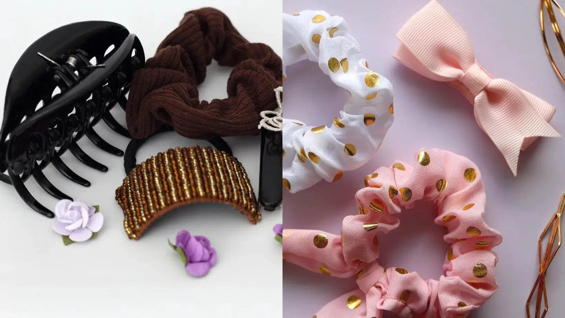 Les accessoires cheveux des années 90 