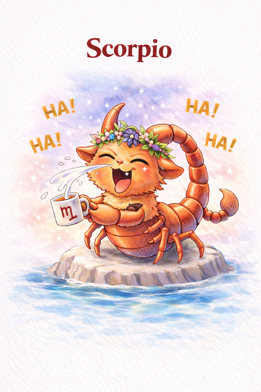 Affiche Signe Astrologique Scorpion à Imprimer