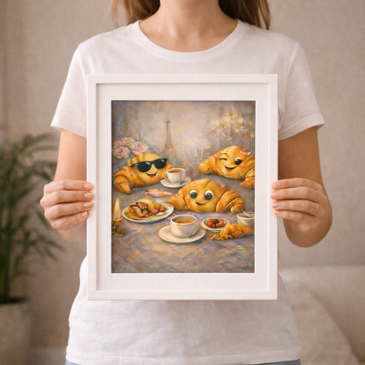 Kitchen Wall Decor Poster – Paris Souvenir (Downloadable)