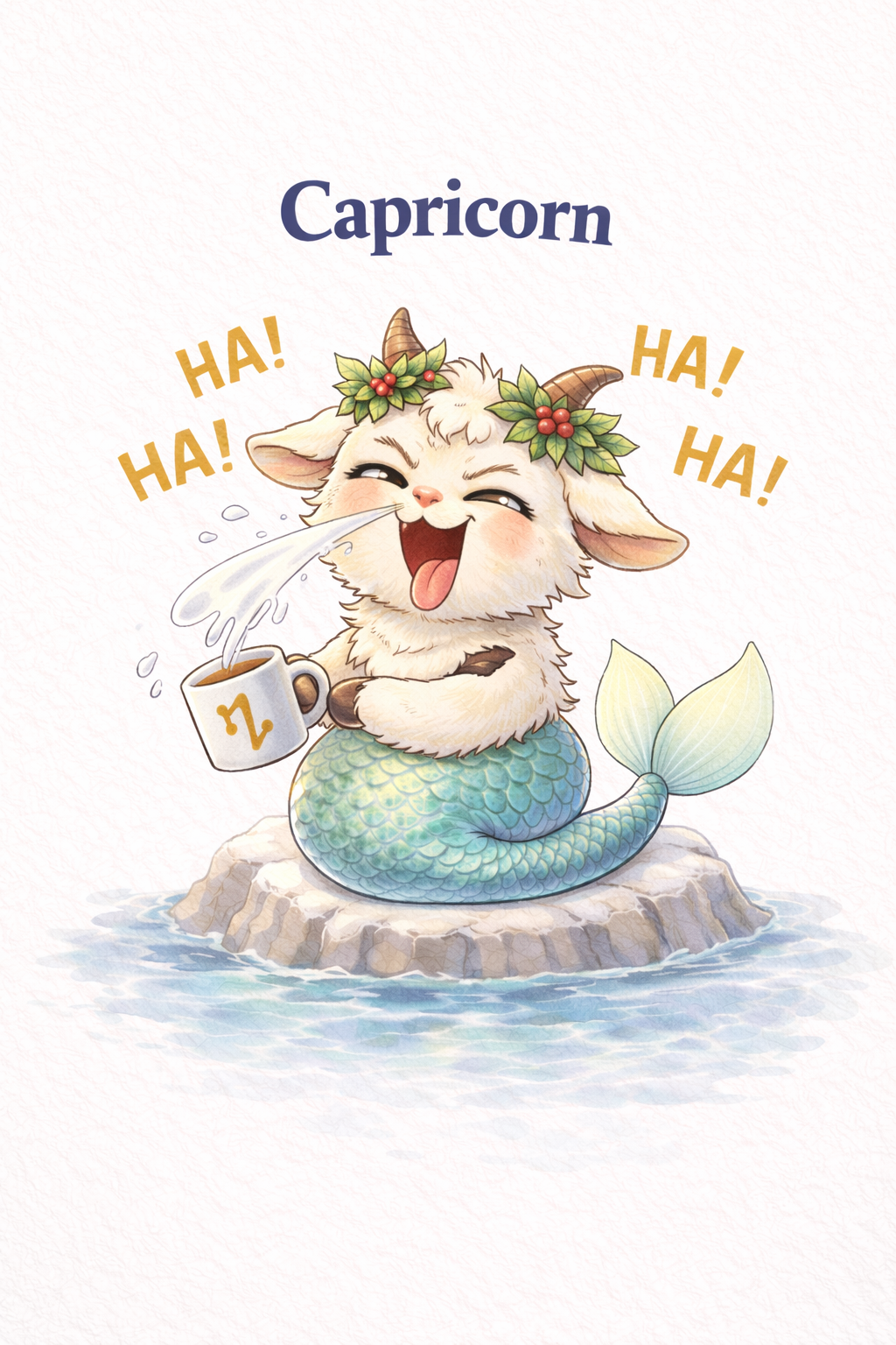 dée Cadeau Signe Astrologique Capricorne – Affiche Zodiac à Imprimer