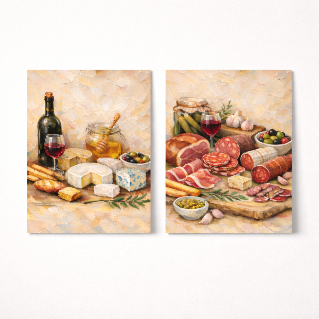 Kitchen wall decor poster – Elegant kitchen wall decor for a warm and inviting kitchen