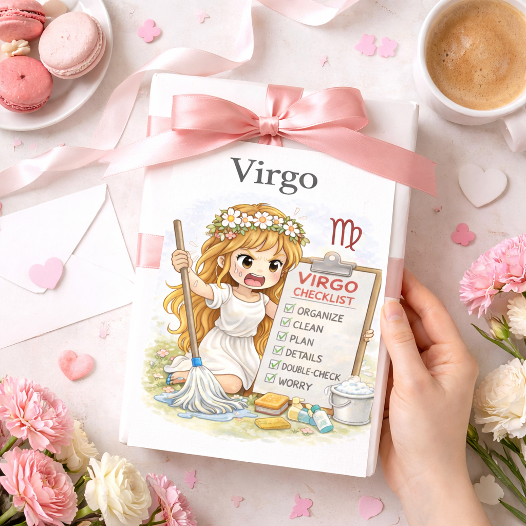 Affiche Signe Astrologique Vierge à Imprimer