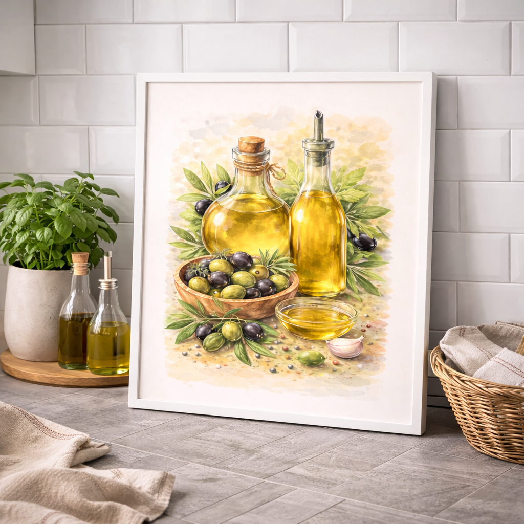 Set of 3 Kitchen Posters – Kitchen Wall Decor – Kitchen Poster