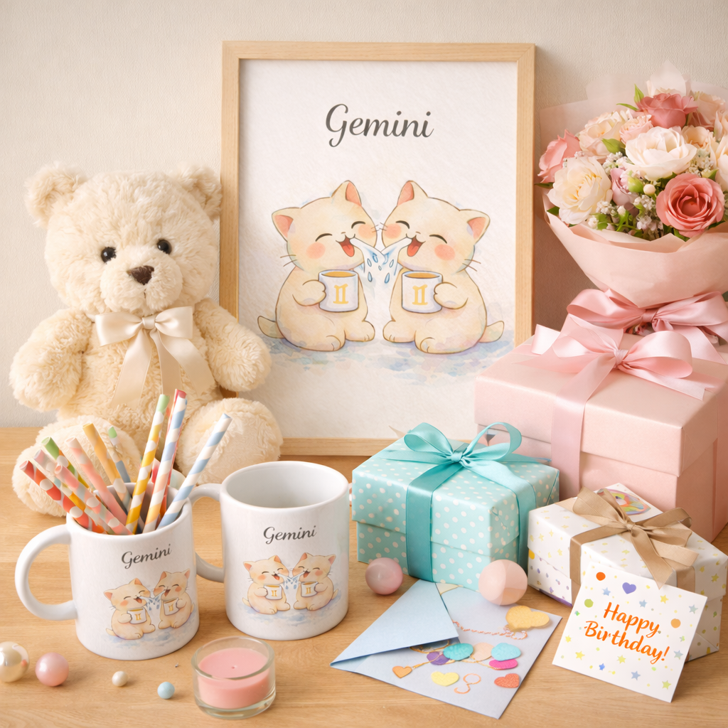 Affiche Signe Astrologique Gémeaux à Imprimer