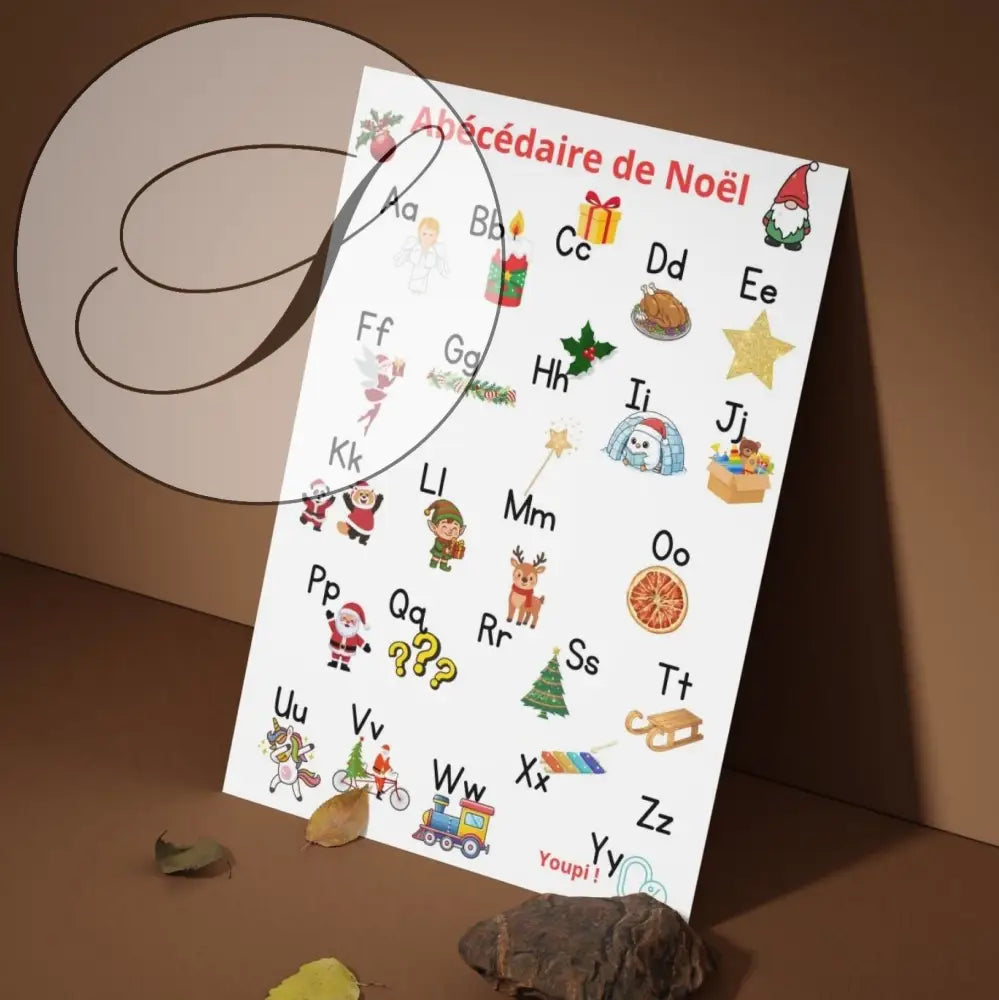 Abécédaire français imprimable pour enfant