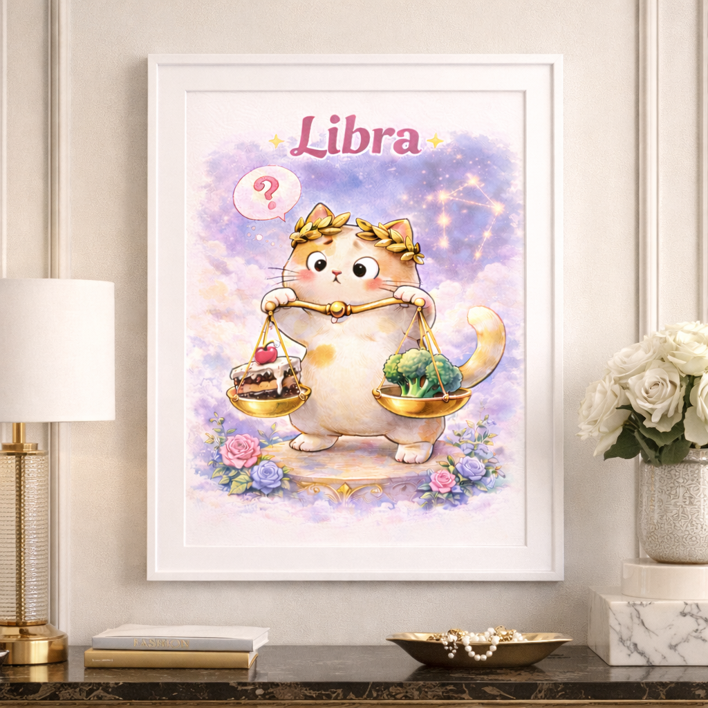 Affiche astrologie design minimaliste cadeau tendance