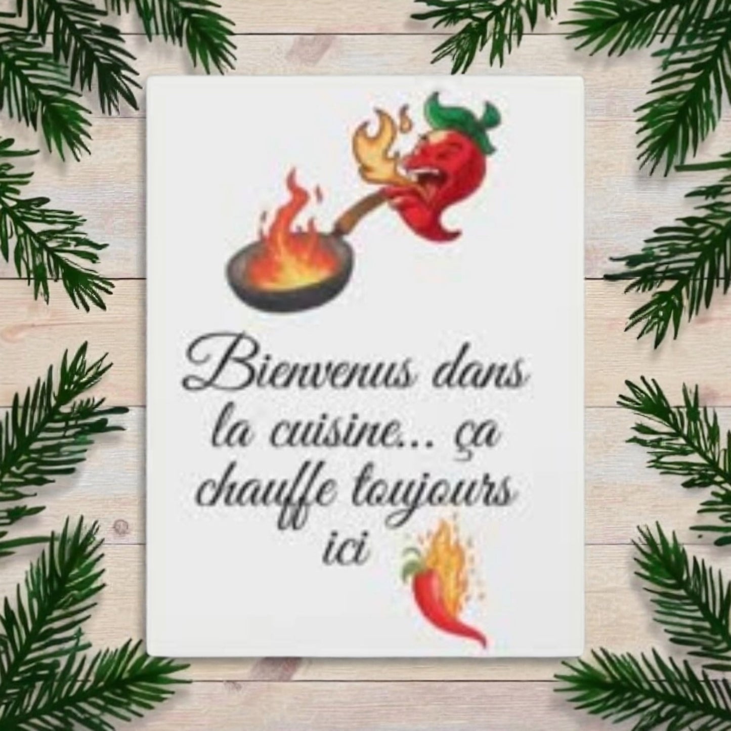 Affiche cuisine à imprimer bienvenue dans ma cuisine, décoration murale cuisine