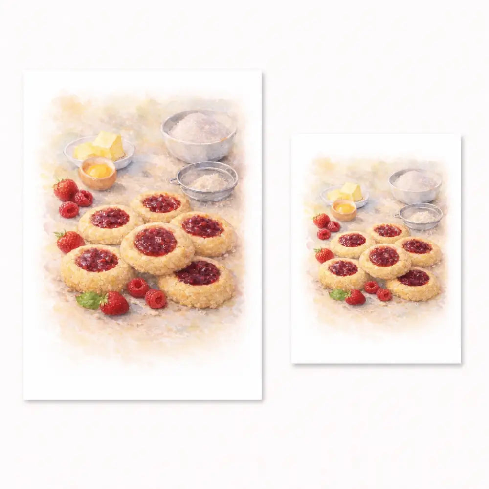 deco murale affiche cuisine cookie sablé décoration murale cuisine