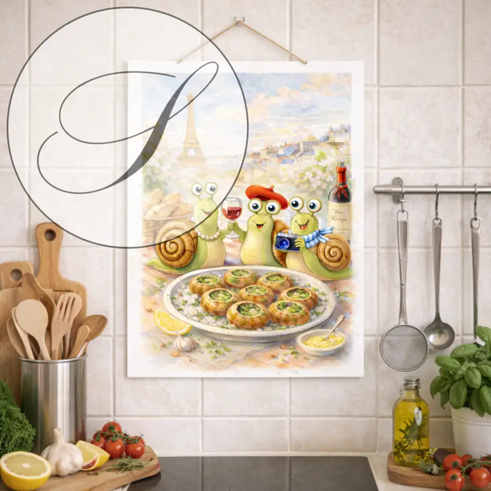 Poster Paris décoratif pour souvenirs de Paris en déco mur cuisine
