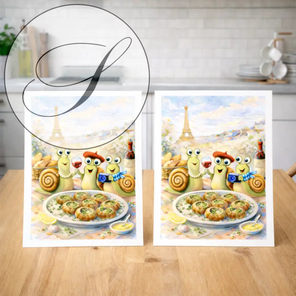 Affiche cuisine moderne Paris pour déco murale cuisine tendance